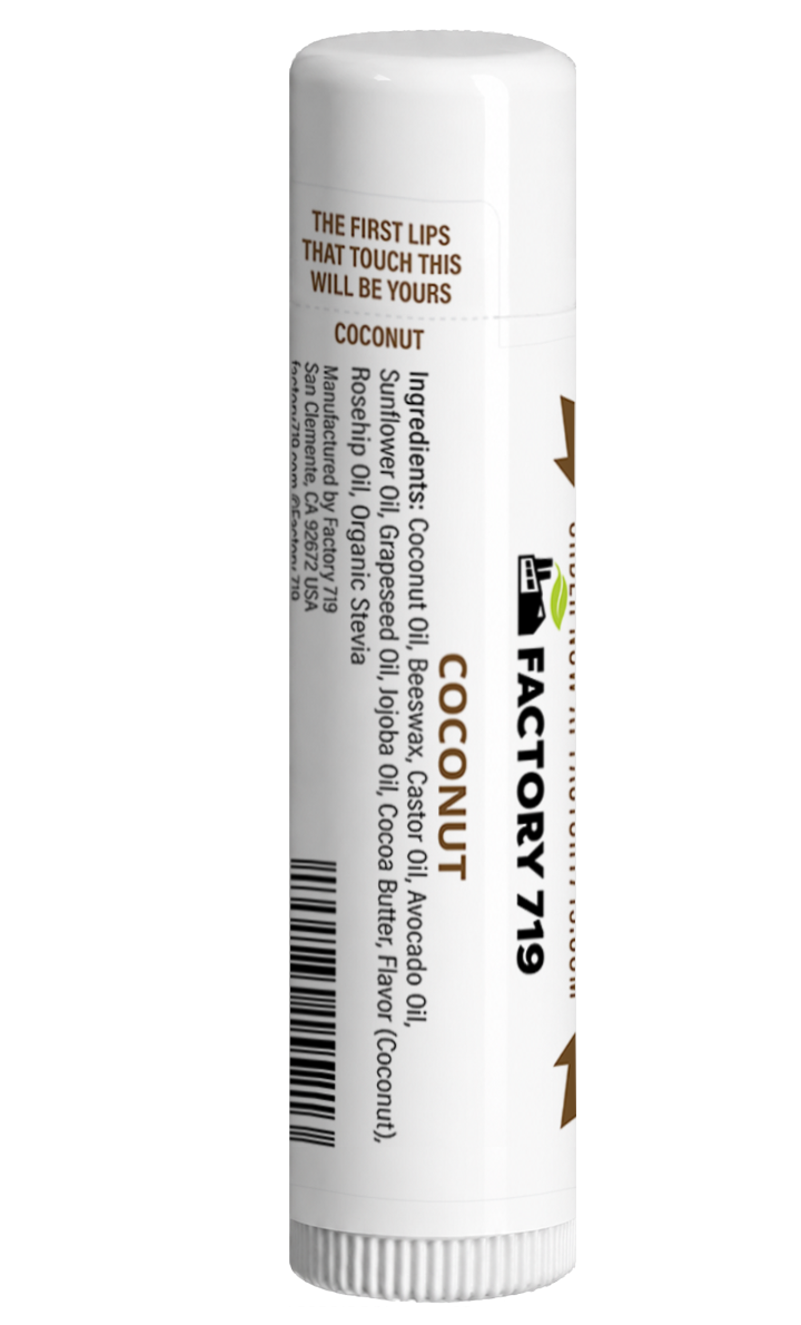 PRIVATE LABEL: Coconut Lip Balm