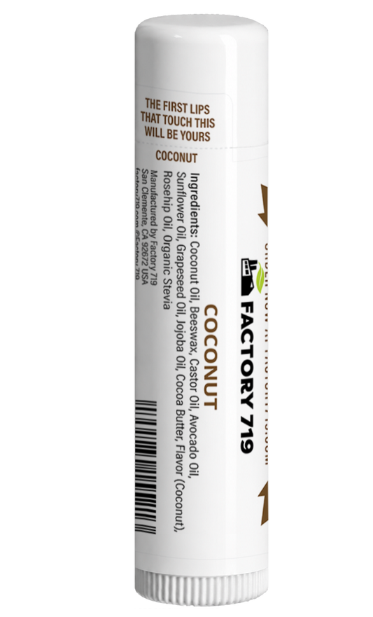 PRIVATE LABEL: Coconut Lip Balm
