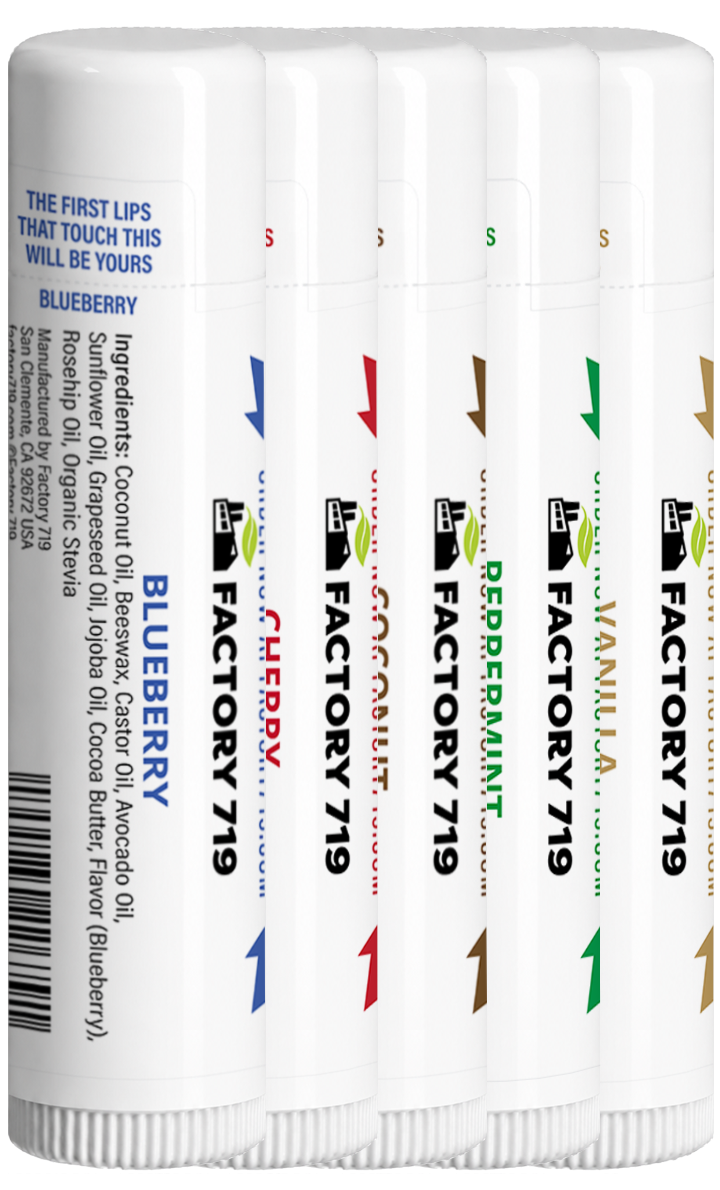 PRIVATE LABEL: Mixed Flavors Lip Balm