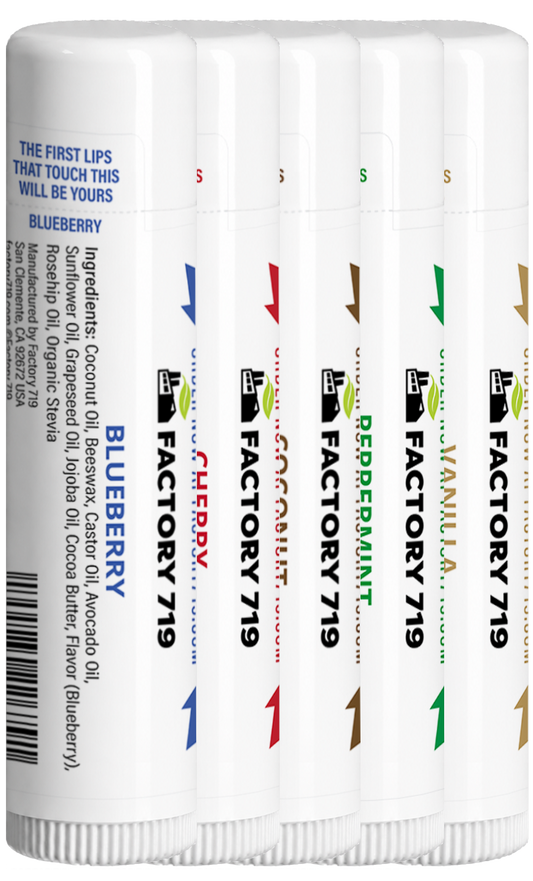 PRIVATE LABEL: Mixed Flavors Lip Balm